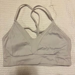 Balance Athletica white sports bra
